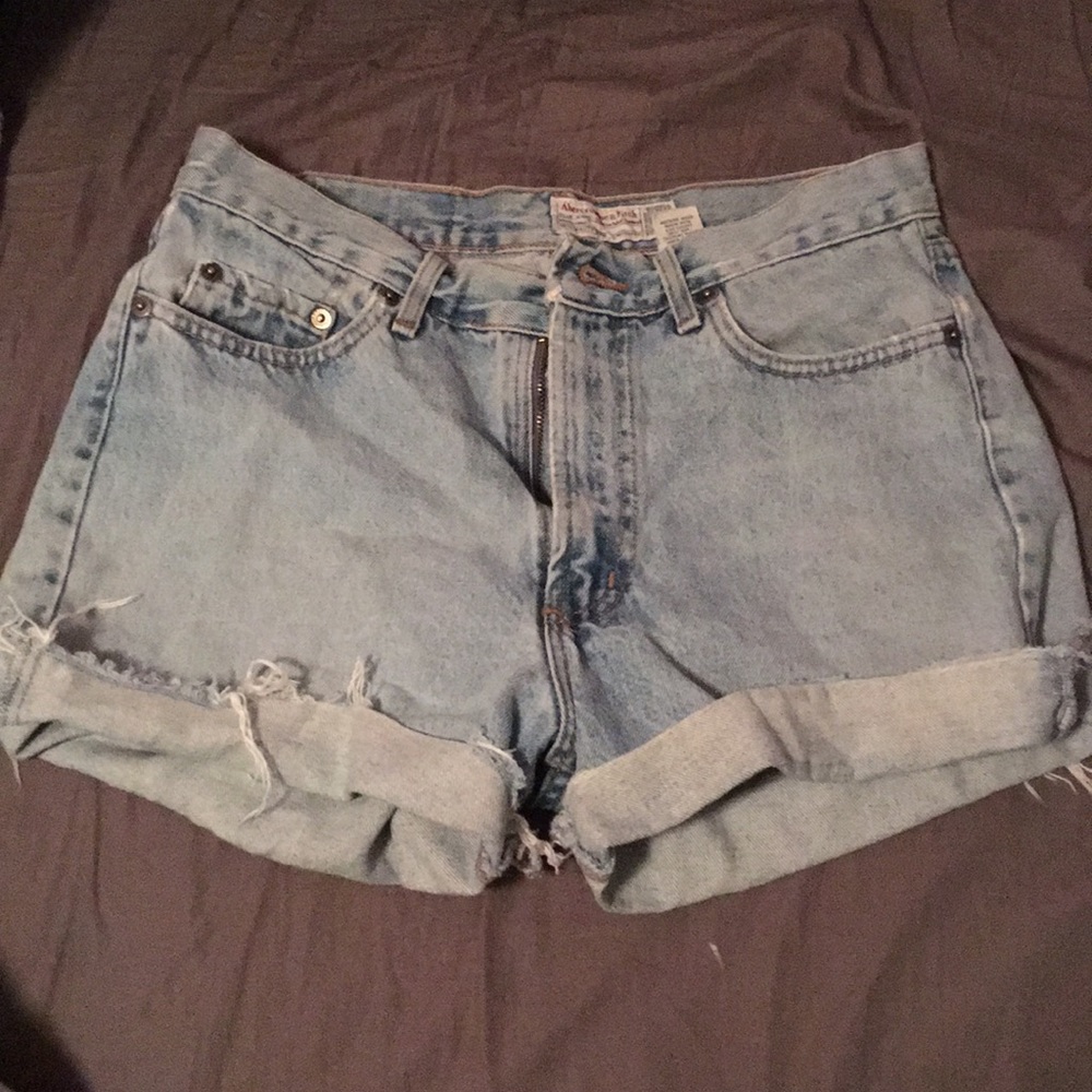 High wasted shorts